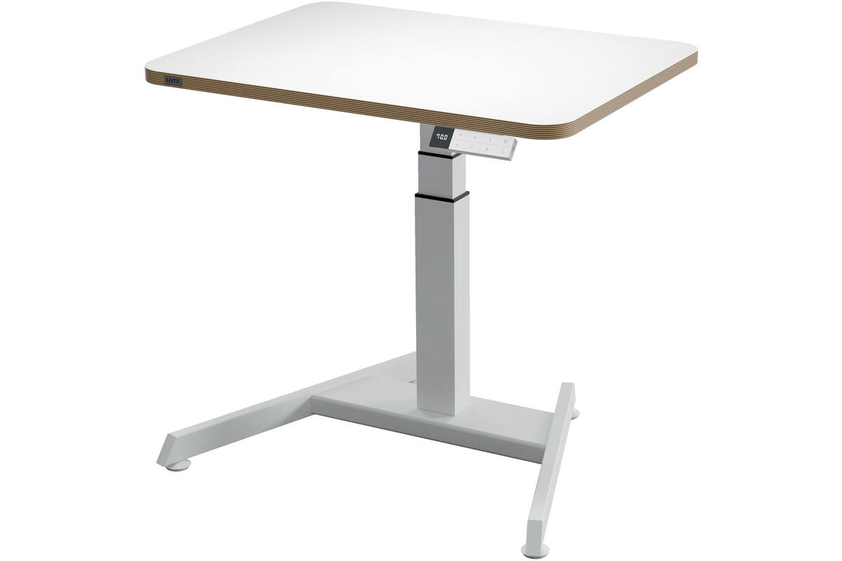 Leitz Ergo Elektrisch Zit-Sta Bureau (80x60 cm) met sta-op herinneringsfunctie