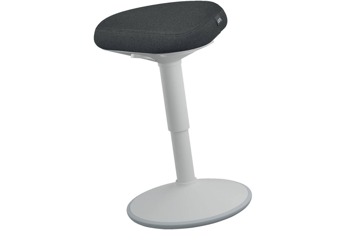 Leitz Ergo Wiebel Zitkruk met Gasveer (47 - 64 cm) lichtgrijs