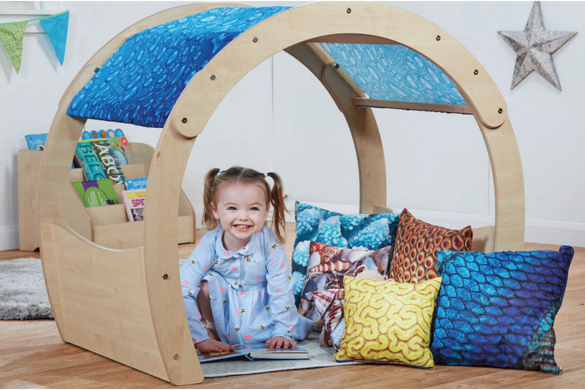 Kleine gezellige grot met onderzeese accessoire-set, PT1022