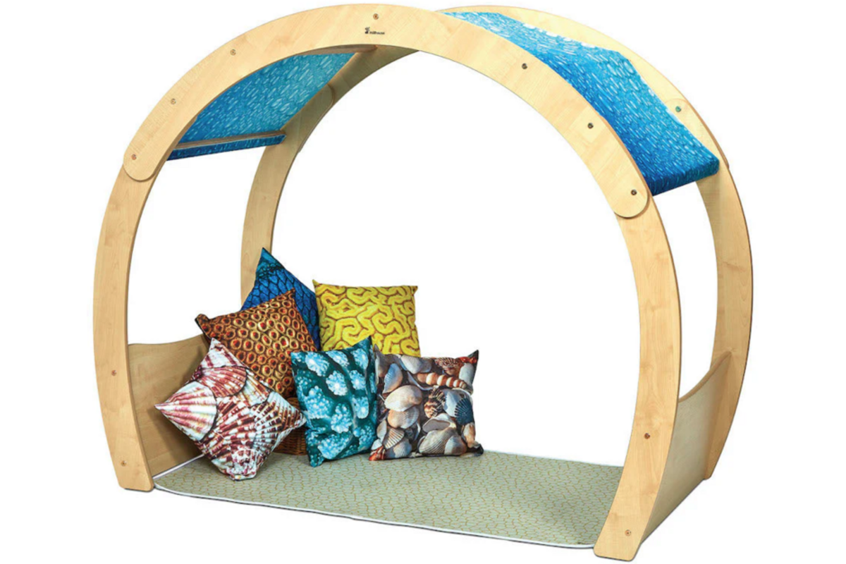 Grote gezellige grot met onderzeese accessoire-set, PT1023