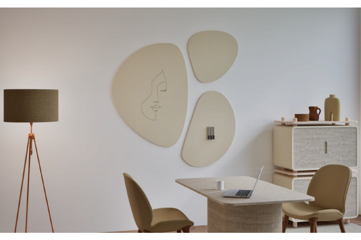 Chameleon Set Pebbles - (118x88, 88x75, 58x62 cm), Satin Almond