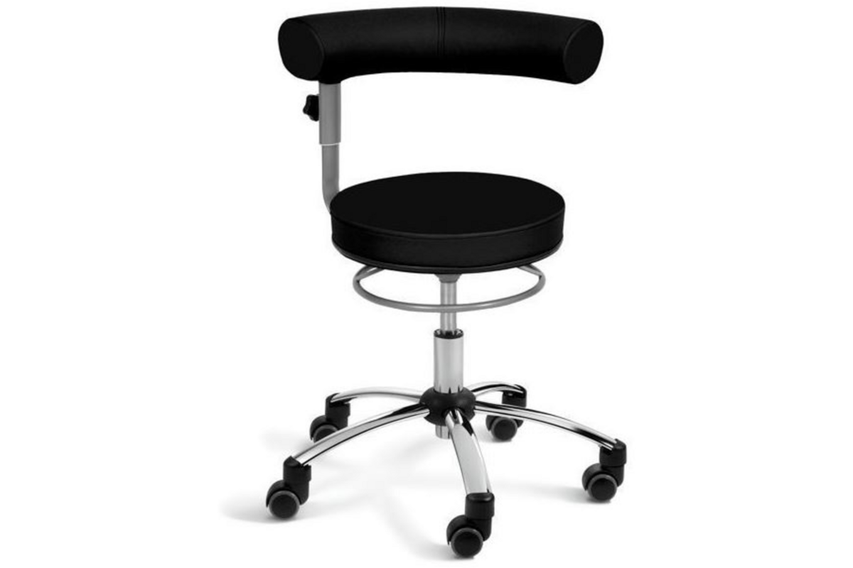 Sanus-gezondheidsstoel, 36-43 cm, zwart met beige accenten