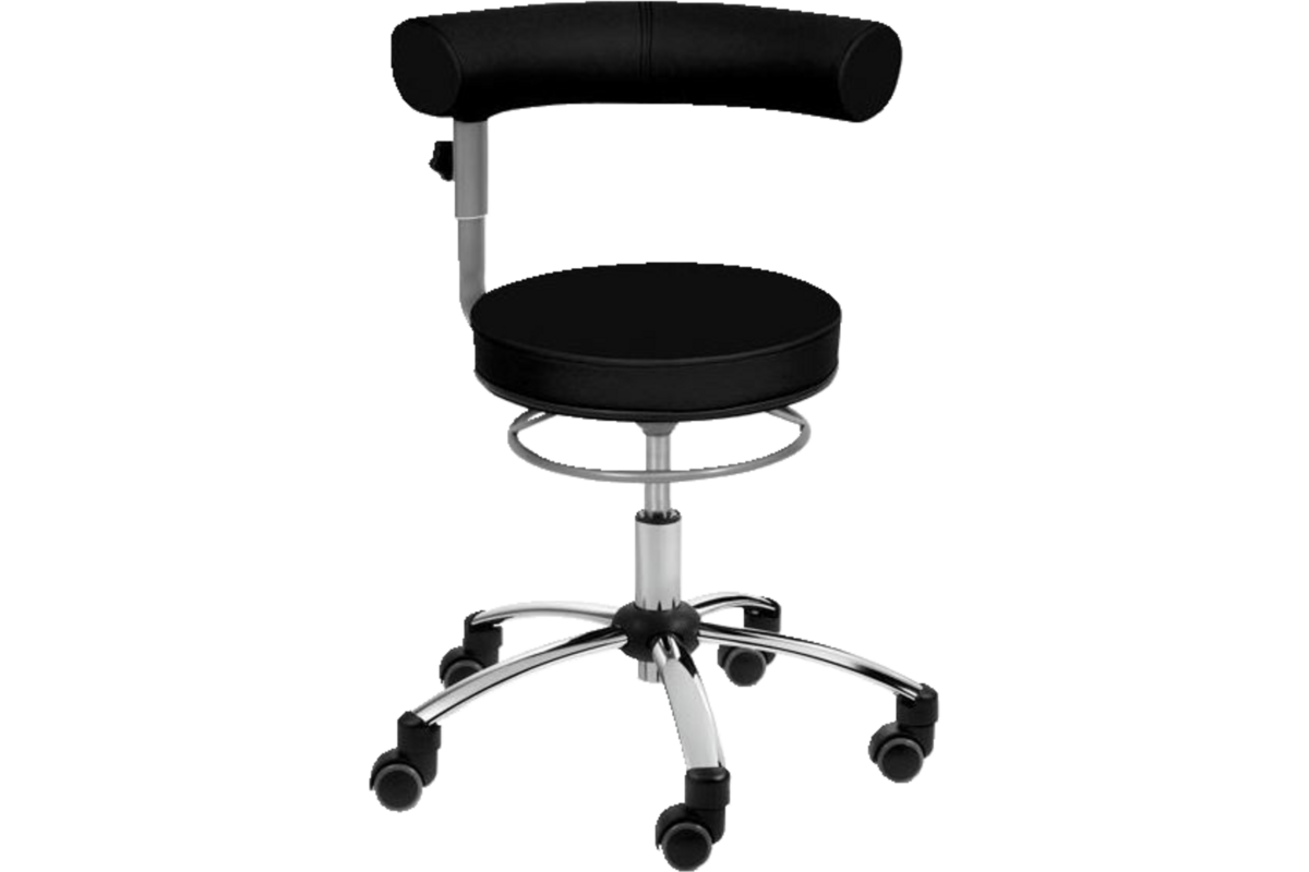 Sanus-gezondheidsstoel, 36-43 cm, zwart met beige accenten