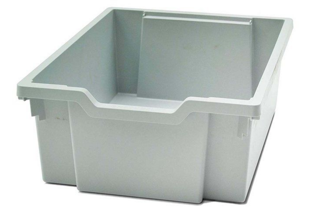 Gratnell lade F2 - 31 x 43 x 15 cm (lxdxh), lichtgrijs / Light Grey (19)