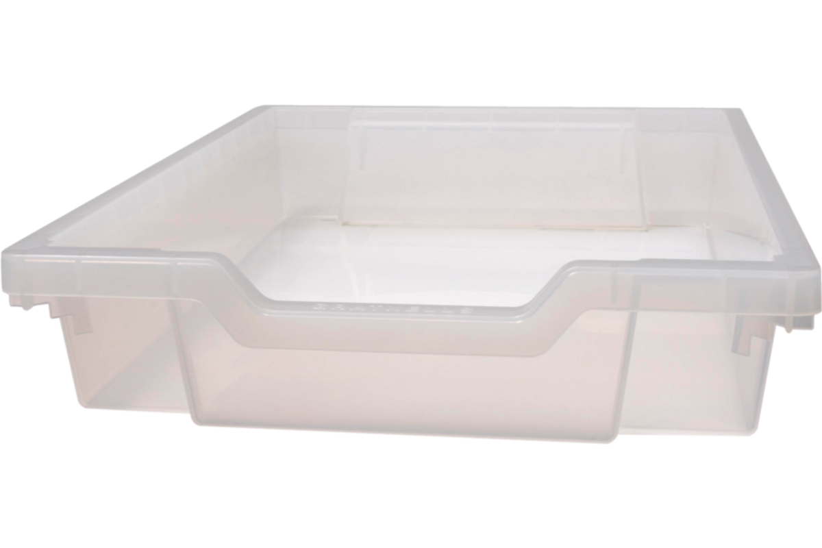 Gratnell lade F1 - 31 x 43 x 7,5 cm (lxdxh), transparant (20)