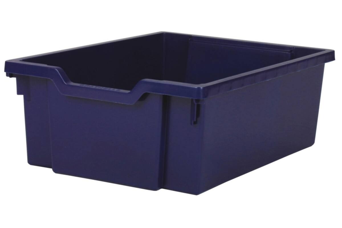 Gratnell lade F2 - 31 x 43 x 15 cm (lxdxh),Blauw / Midnight Blue (17)