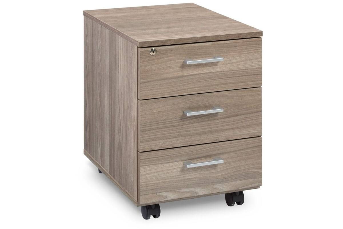 Ladenblok 3 laden, Elm met softclose