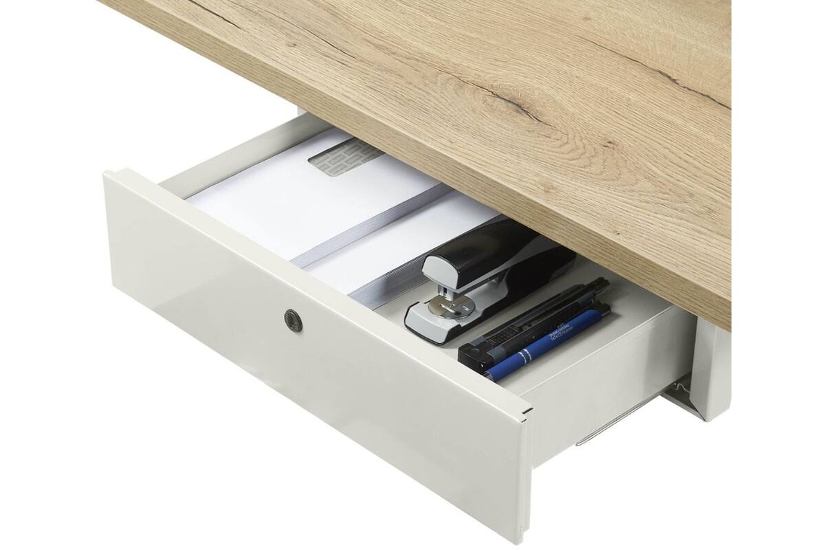 Lade voor onder bureau PL-1, wit