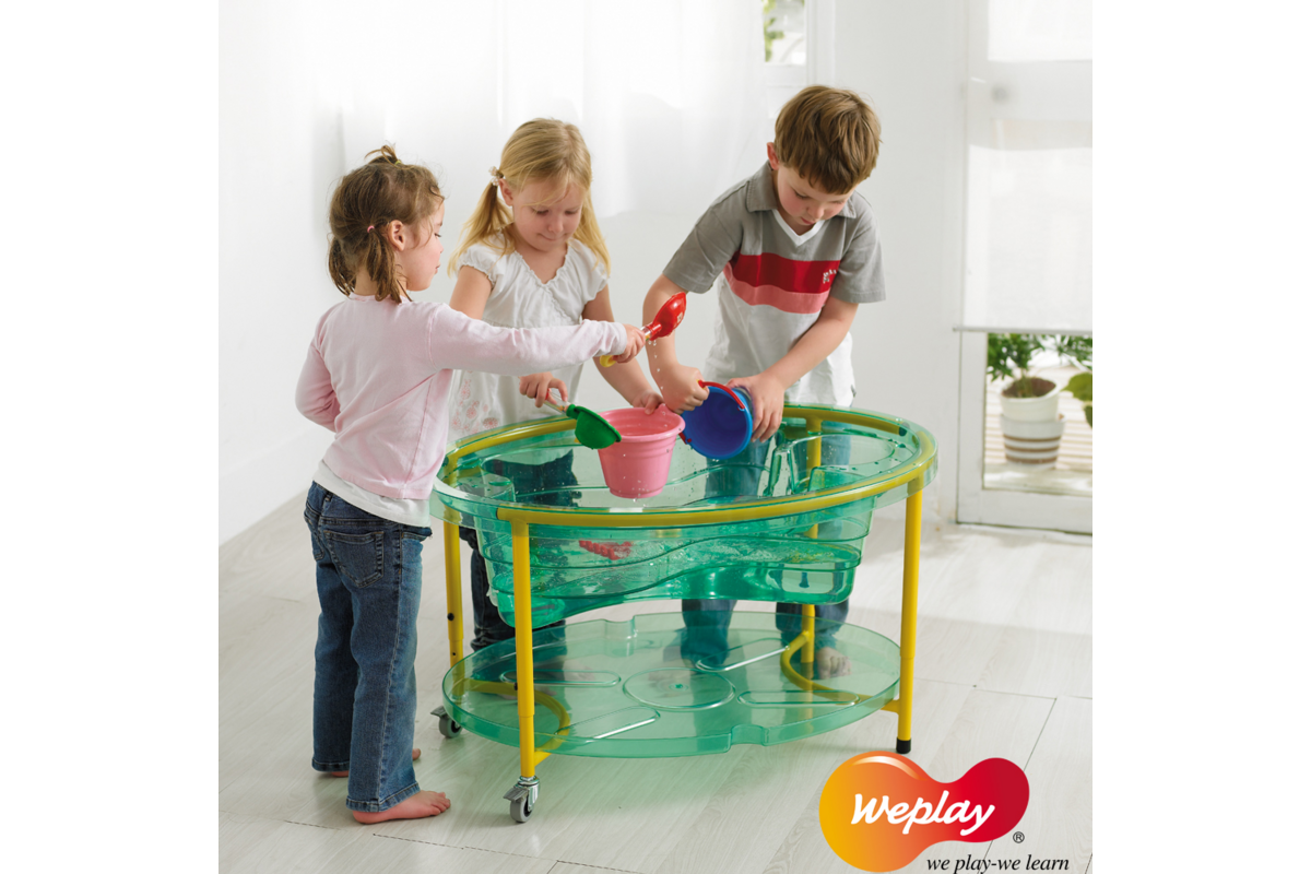 Zand-watertafel transparant