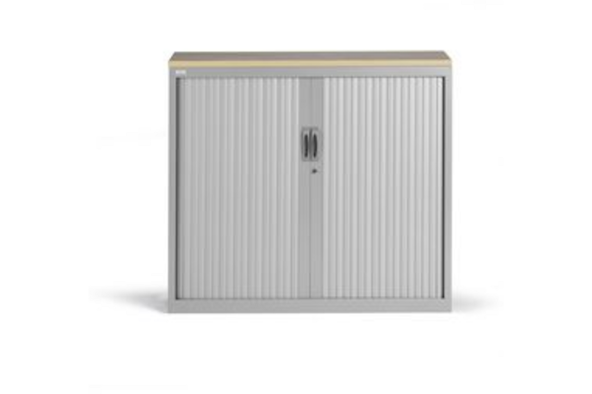 Roldeurkast NG 105 x 120 cm ombouw verticale kunststof deuren