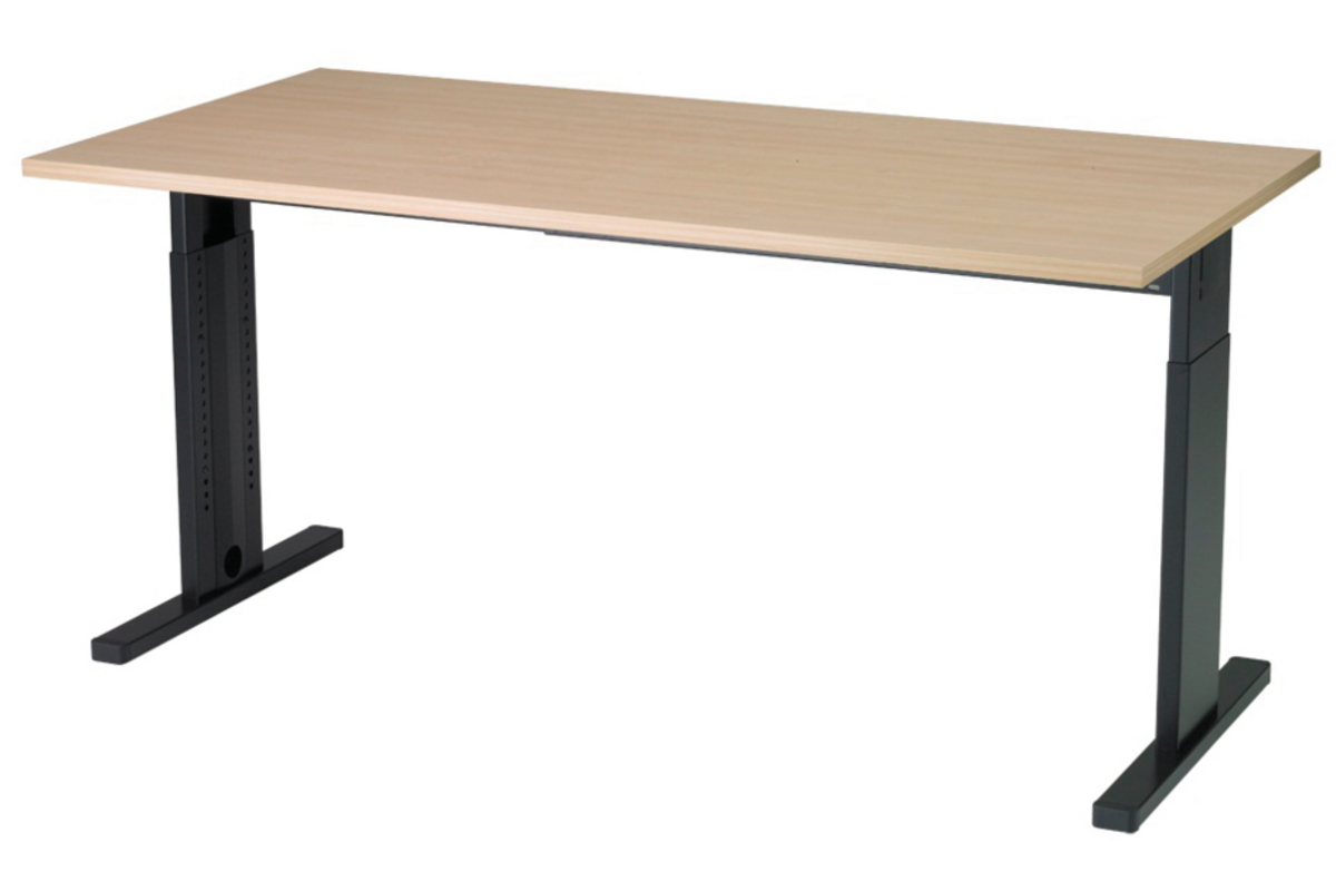 Werkplek Aperta 160x80 cm, H.I. van 62 t/m 82 cm