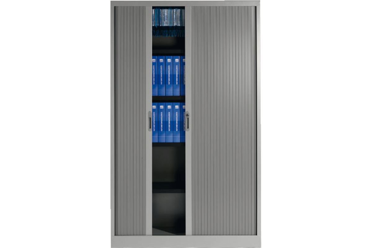 Roldeurkast EC 2000 incl. 4 leg- borden 198 x 120 x 45 cm