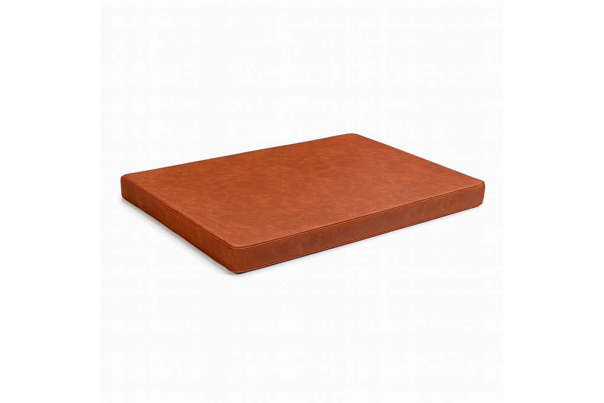 Aankleedmatras 95 x 70 x 4 cm, stof 7x 32M1270 cognac bruin