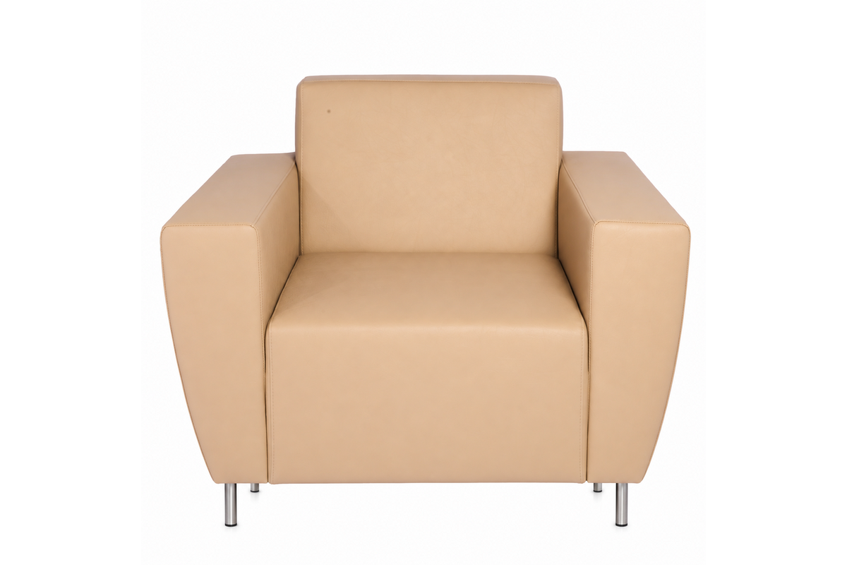 Fauteuil Rolo, op poten, stof 7x 32M1709 classic java