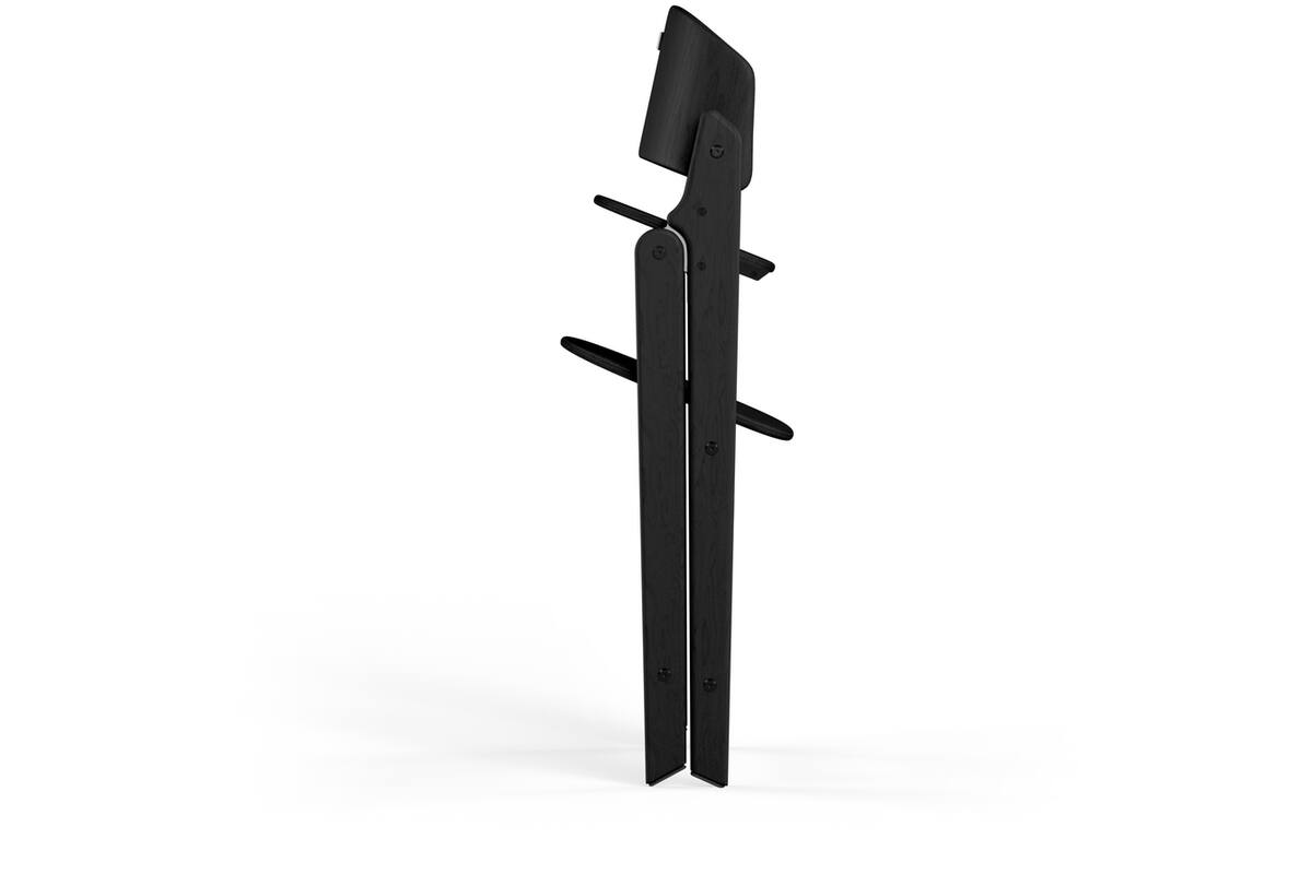 Kinderstoel - CLICK&FOLD, Stunning Black | black