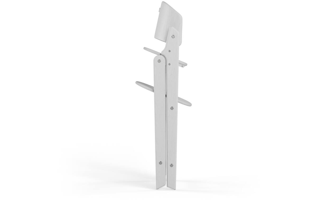 Kinderstoel - CLICK&FOLD All White | white