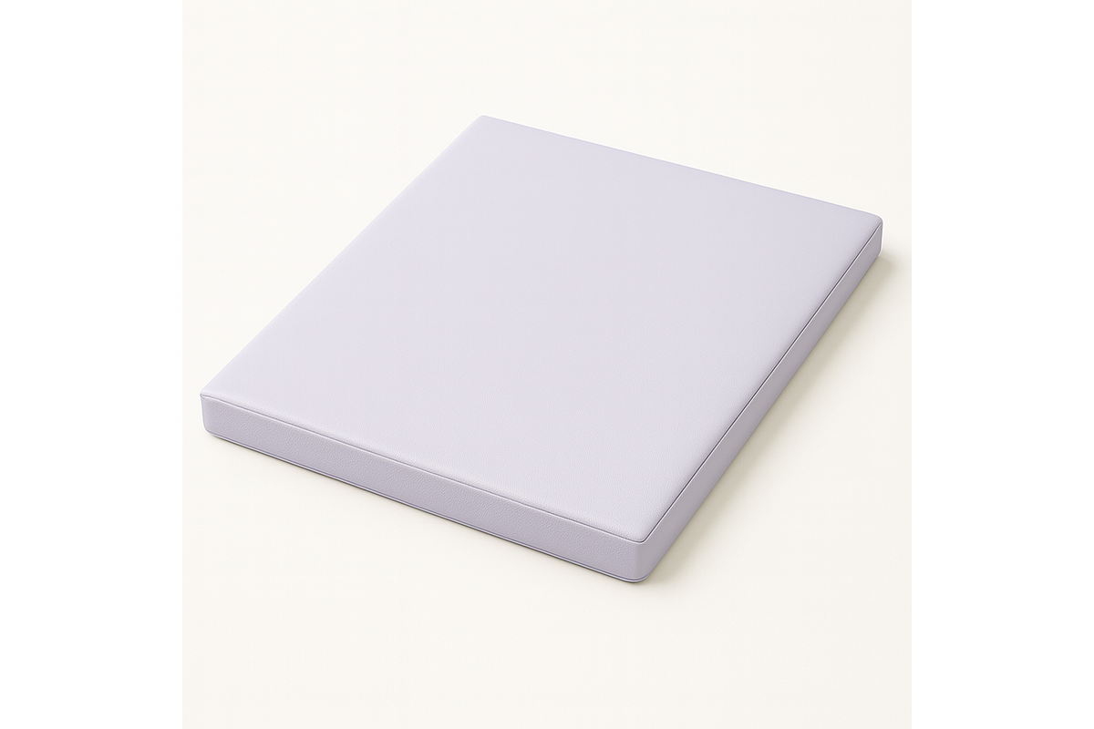 Aankleedmatras 95 x 70 x 4 cm, stof 7x 32M2395 lichtgrijs