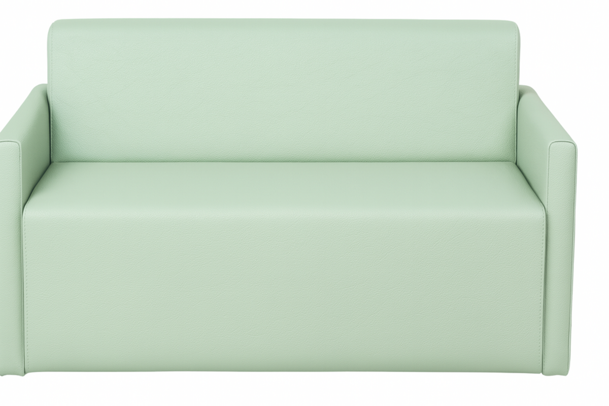 Kinderbank Ray jr. 97 cm breed, stof 8x 32M2797 lichtgroen