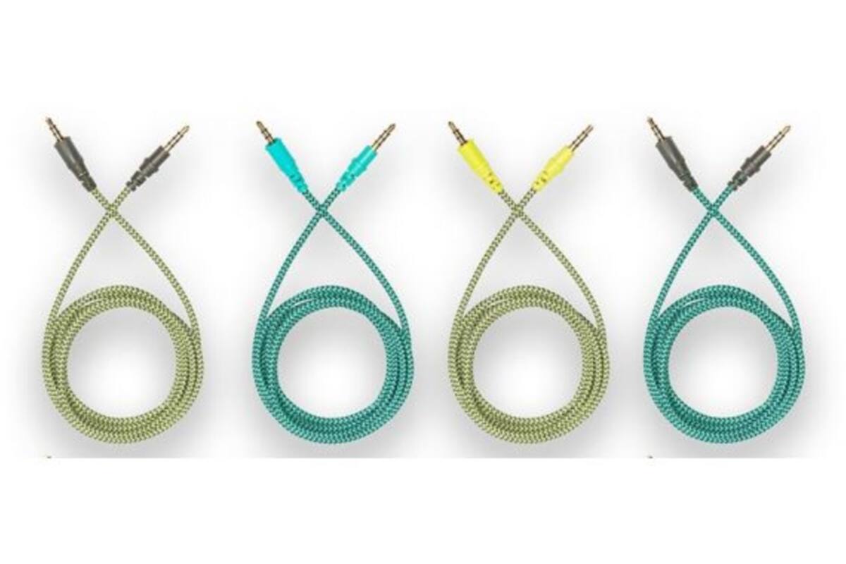 Safe 'n Sound losse Mini Jack kabel voor hoofdtelefoon (EduFlex Lime)