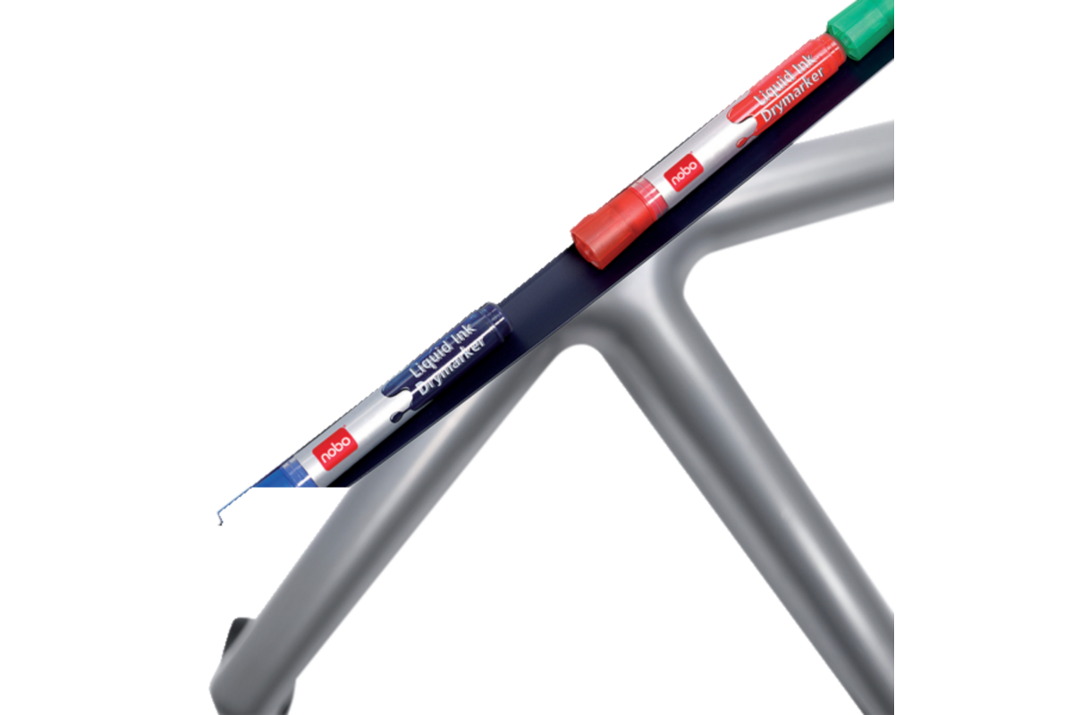 Flipover staal Nobo Nano Clean™ mobiel