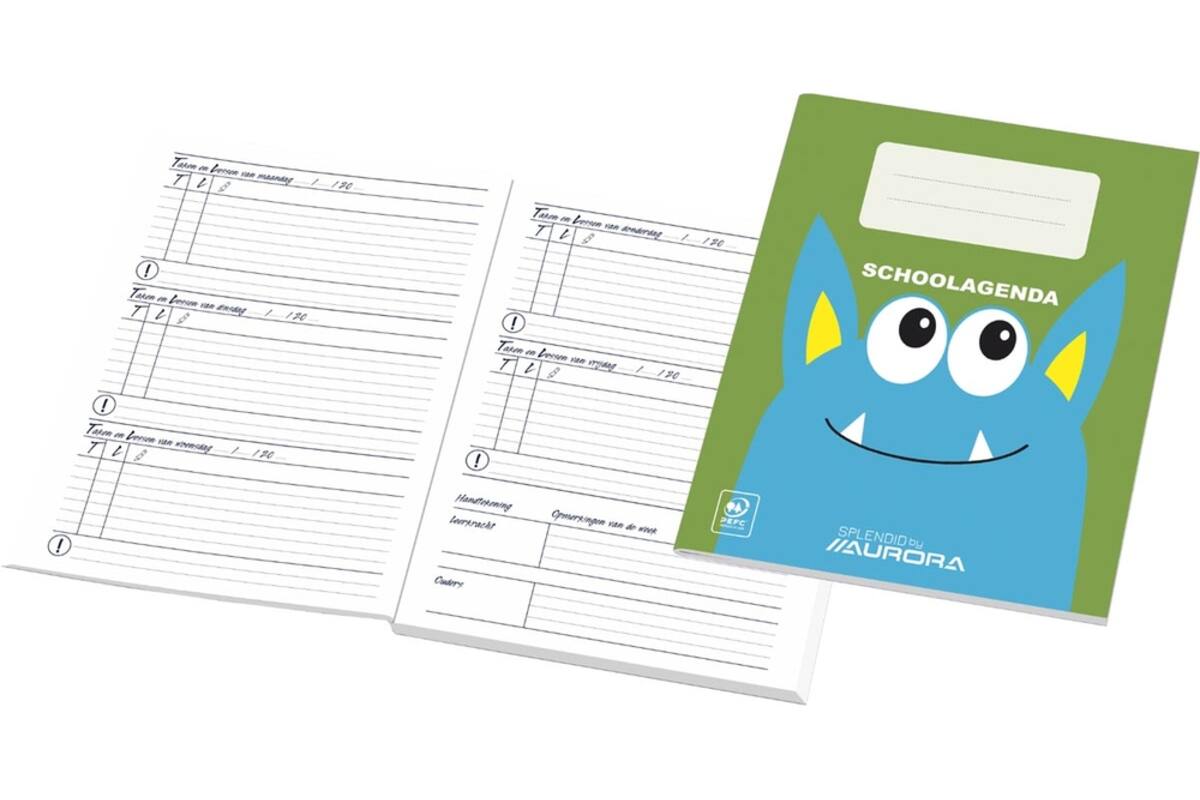 Schoolagenda Basisschool A5 eeuwigdurend