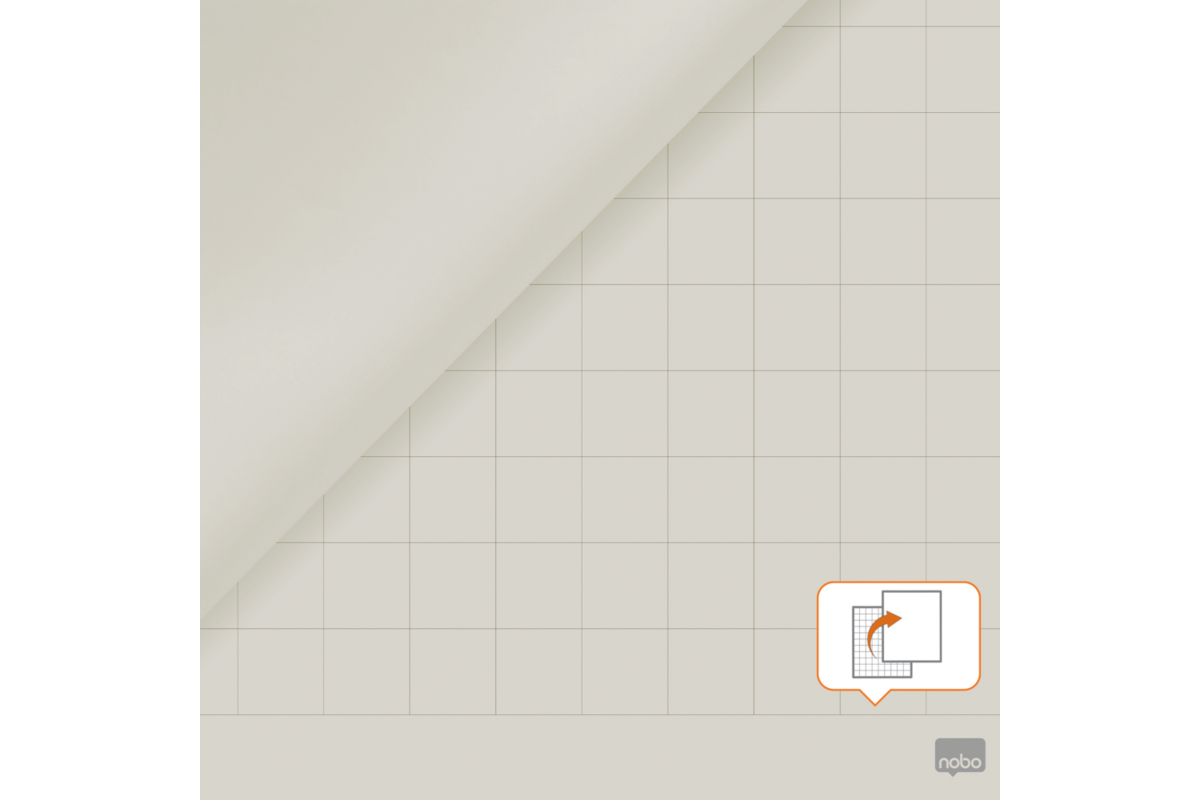 Flipoverblok 95,5 x 65 cm blanco/ruit, per 2 x 50 vel