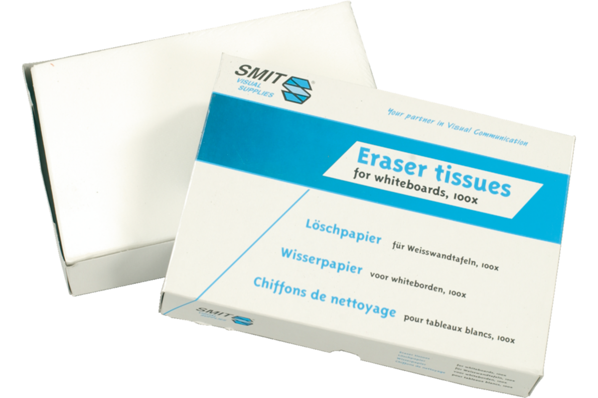 Whiteboard tissue, 100 stuks