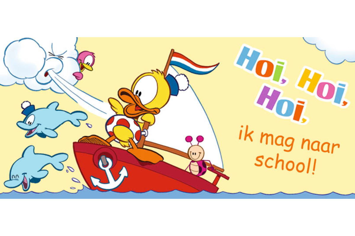Oproepkaarten 5235 guusje school, 2 motieven, 25 stuks