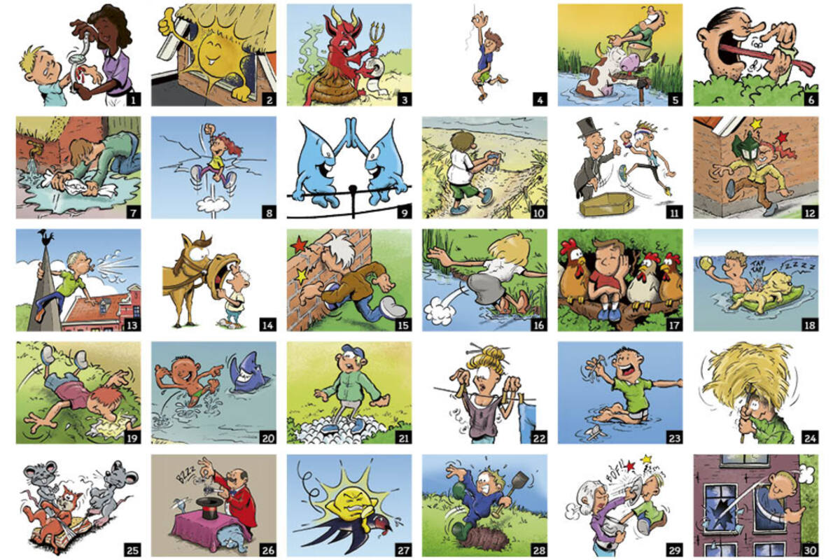 Beloningsstickers Spreekwoorden en gezegden 141 30 motieven, 600 stickers