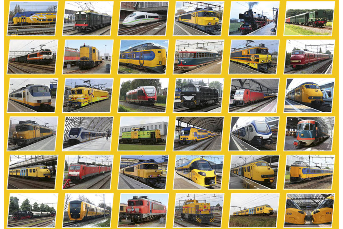 Beloningsstickers Treinen 143 36 motieven, 720 stickers
