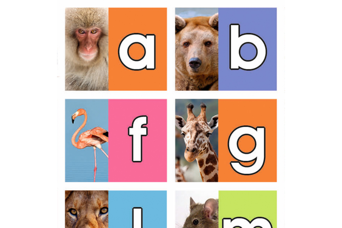 Beloningsstickers 467 Het Dieren ABC, 30 motieven, 600 stuks