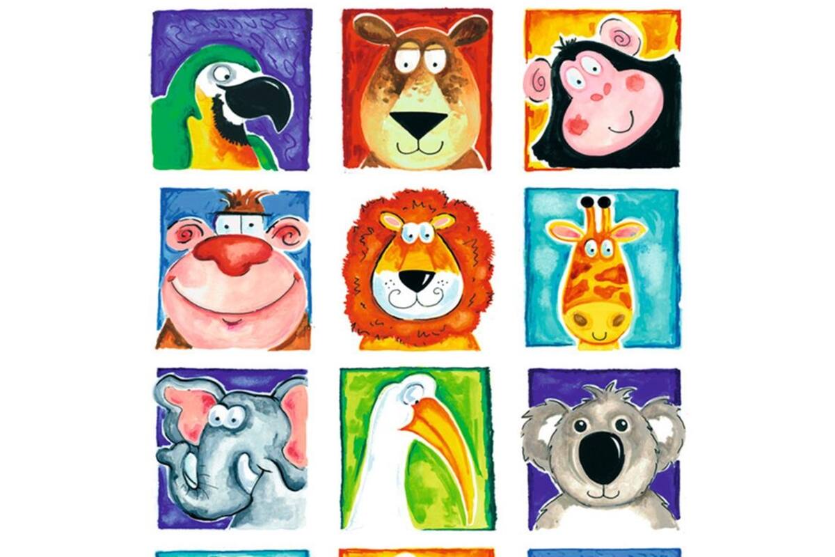 Beloningsstickers Wilde Dieren 036 35 motieven, 700 stickers