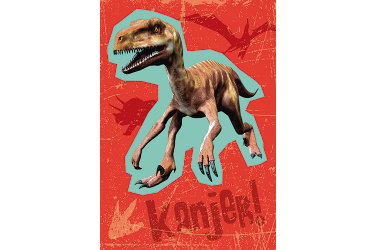 Beloningskaarten Dino's 4552 4 motieven, 96 stuks
