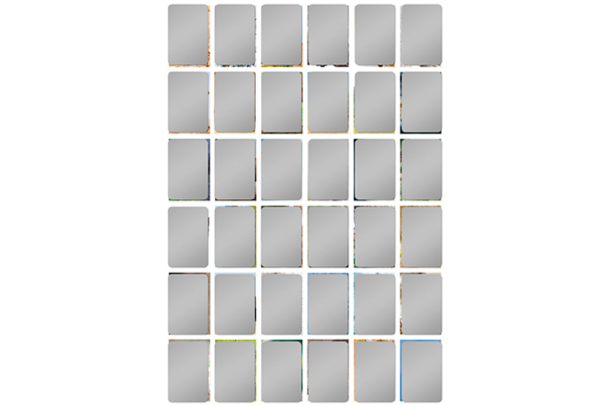 Krasstickers Werelddieren 646 36 motieven, 540 stuks
