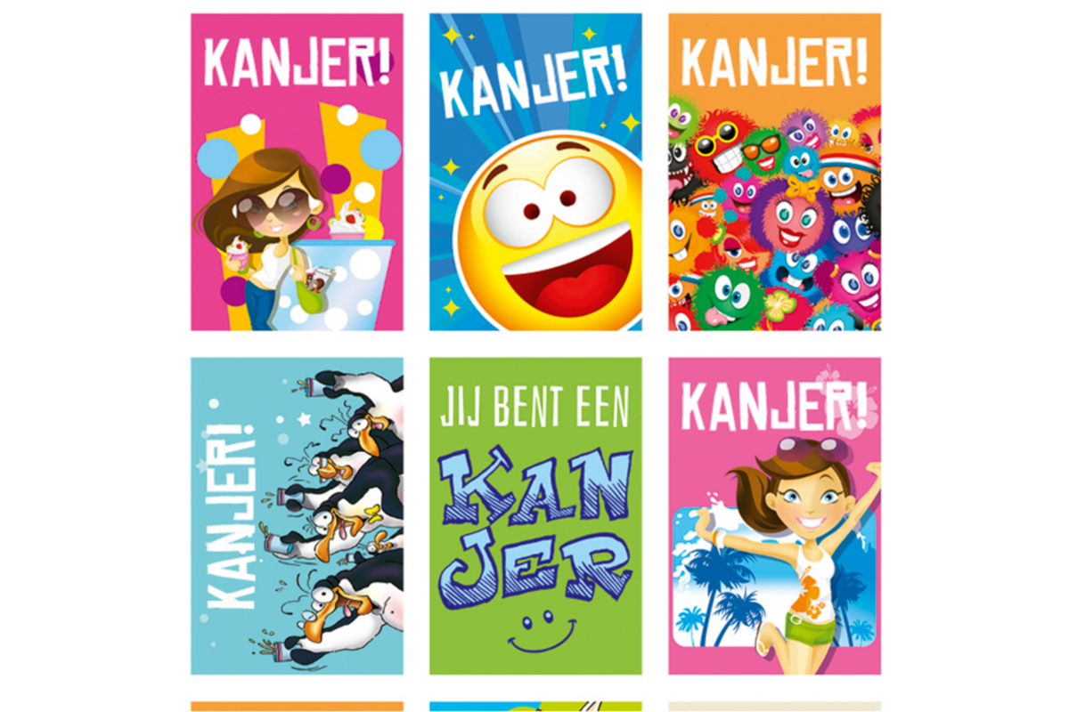 Beloningsstickers 493 Kanjerstickers, 36 motieven, 720 stuks