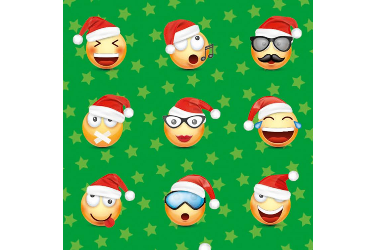 Beloningsstickers 497 Kerst smileys 48 motieven, 960 stickers