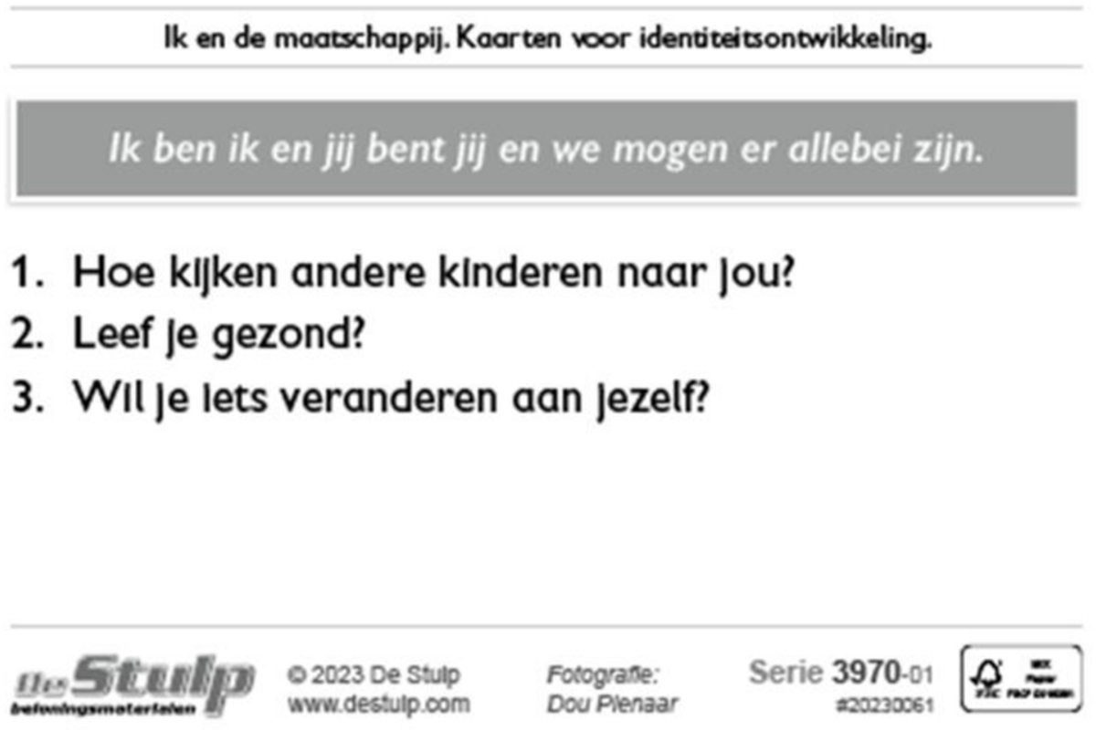 Coachkaarten 3970 burgerschapvaardigheden en identiteit, 68 stuks
