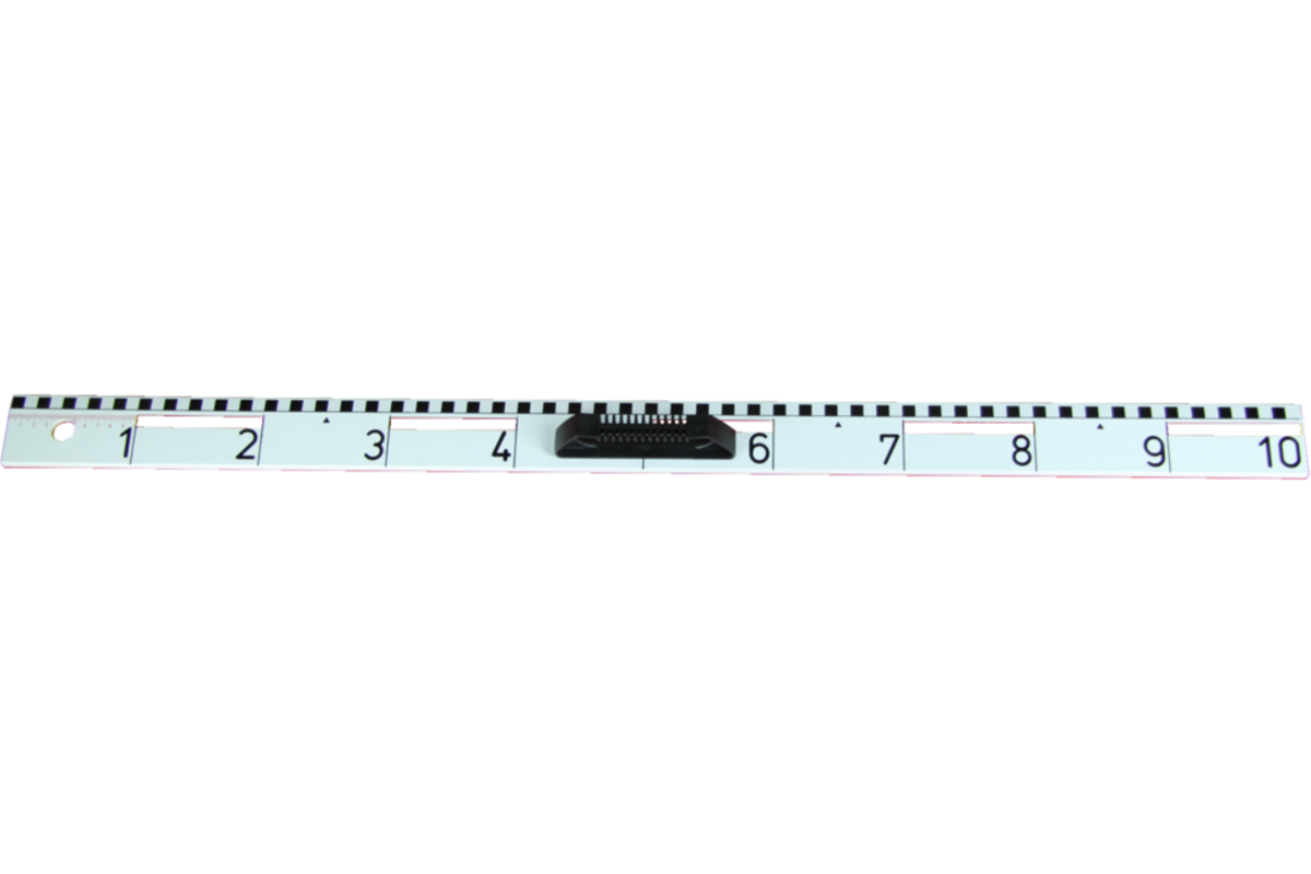 Bordliniaal wit 100 cm