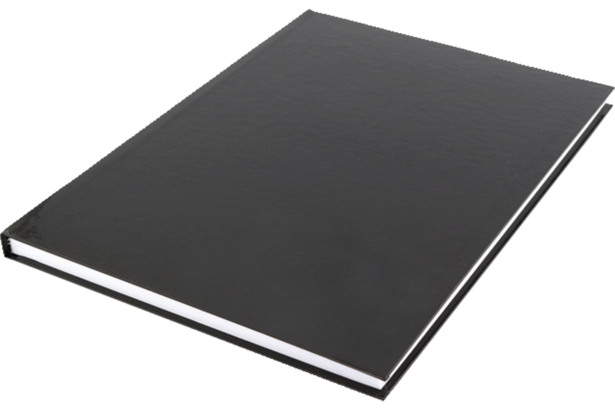 Schrift A4 met harde kaft gelinieerd 80 vel, 80 gram
