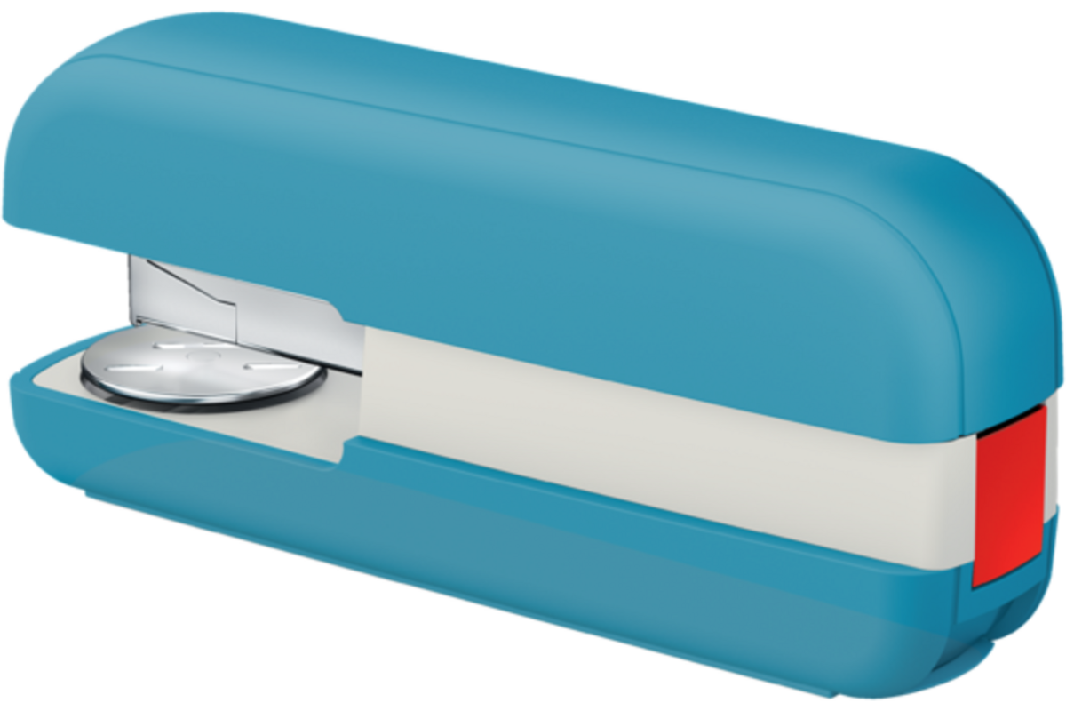 Nietmachine Leitz Cosy blauw, 30 vel