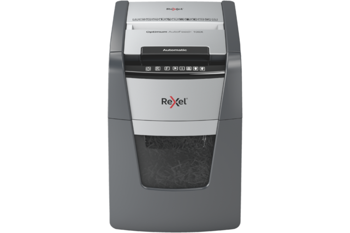 Papiervernietiger Rexel, Optimum Autofeed Auto+ 100X, Snippers P4
