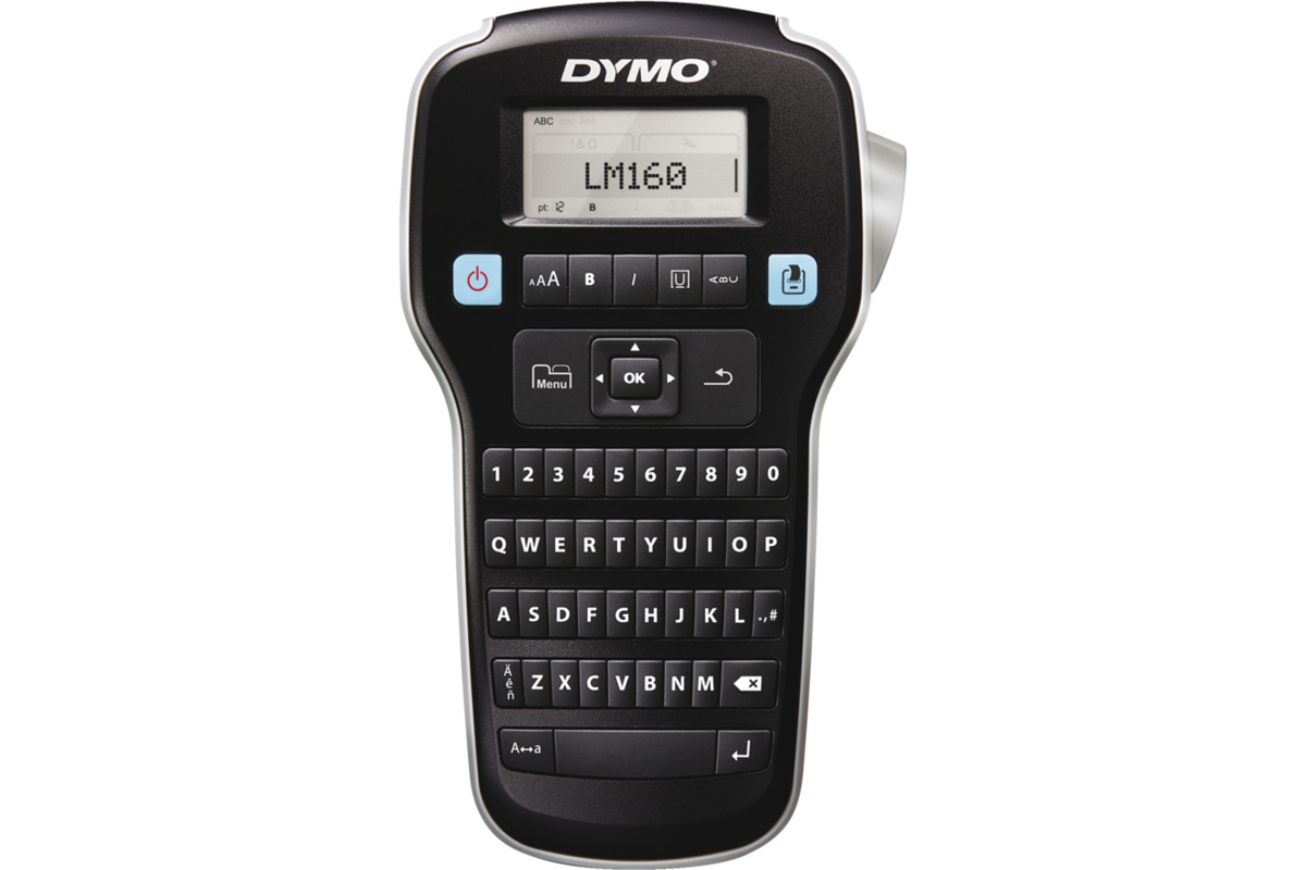 Labelmaker labelmanager Dymo 160 geschikt voor 12 mm D1 tape