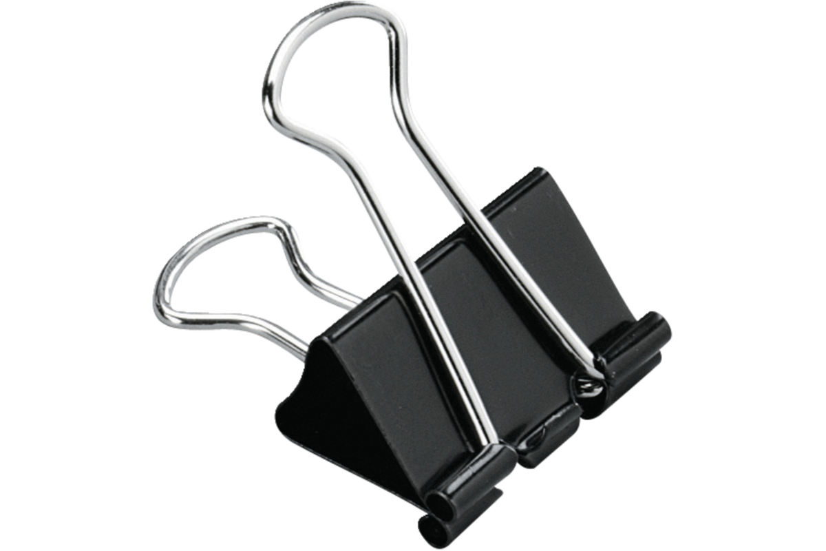Papierklemmen, 32 mm doos van 10 stuks