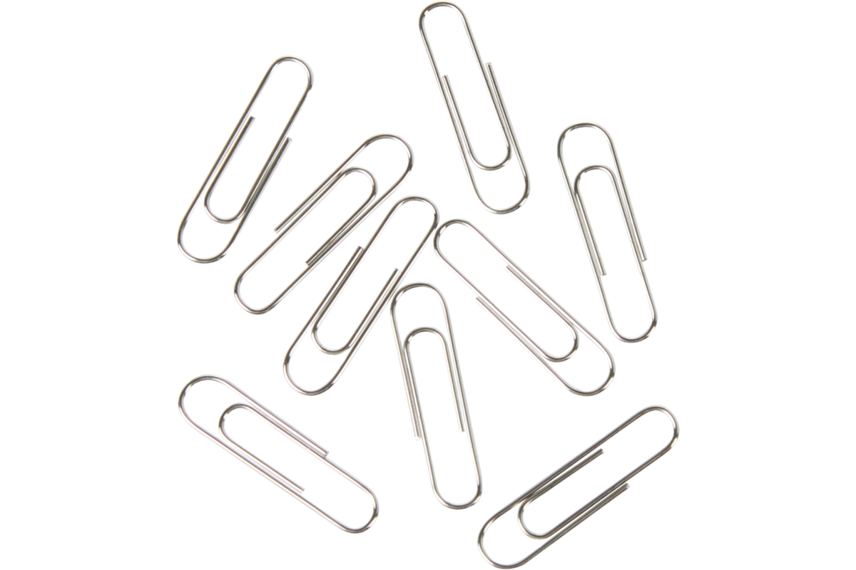 Paperclips 30 mm, 100 stuks