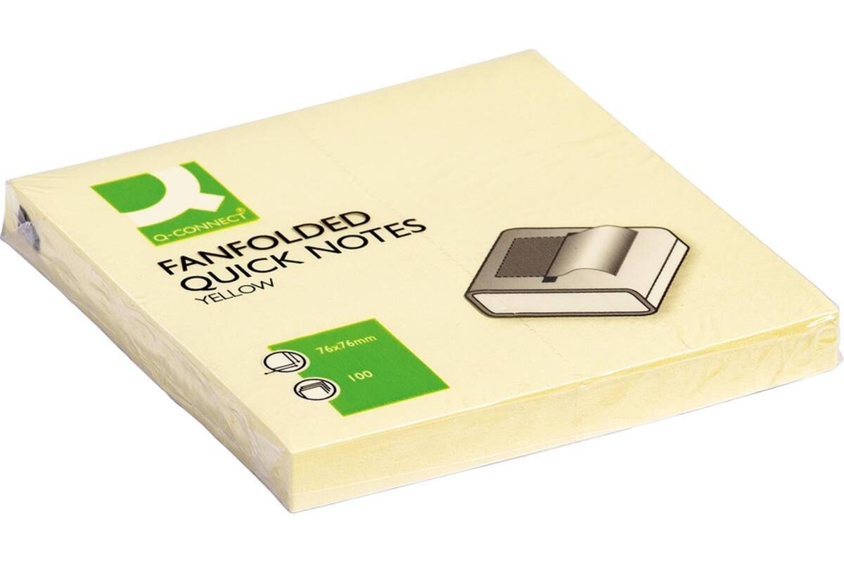 Memo notitieblaadjes Z-notes 76 x76 mm, 12 stuks