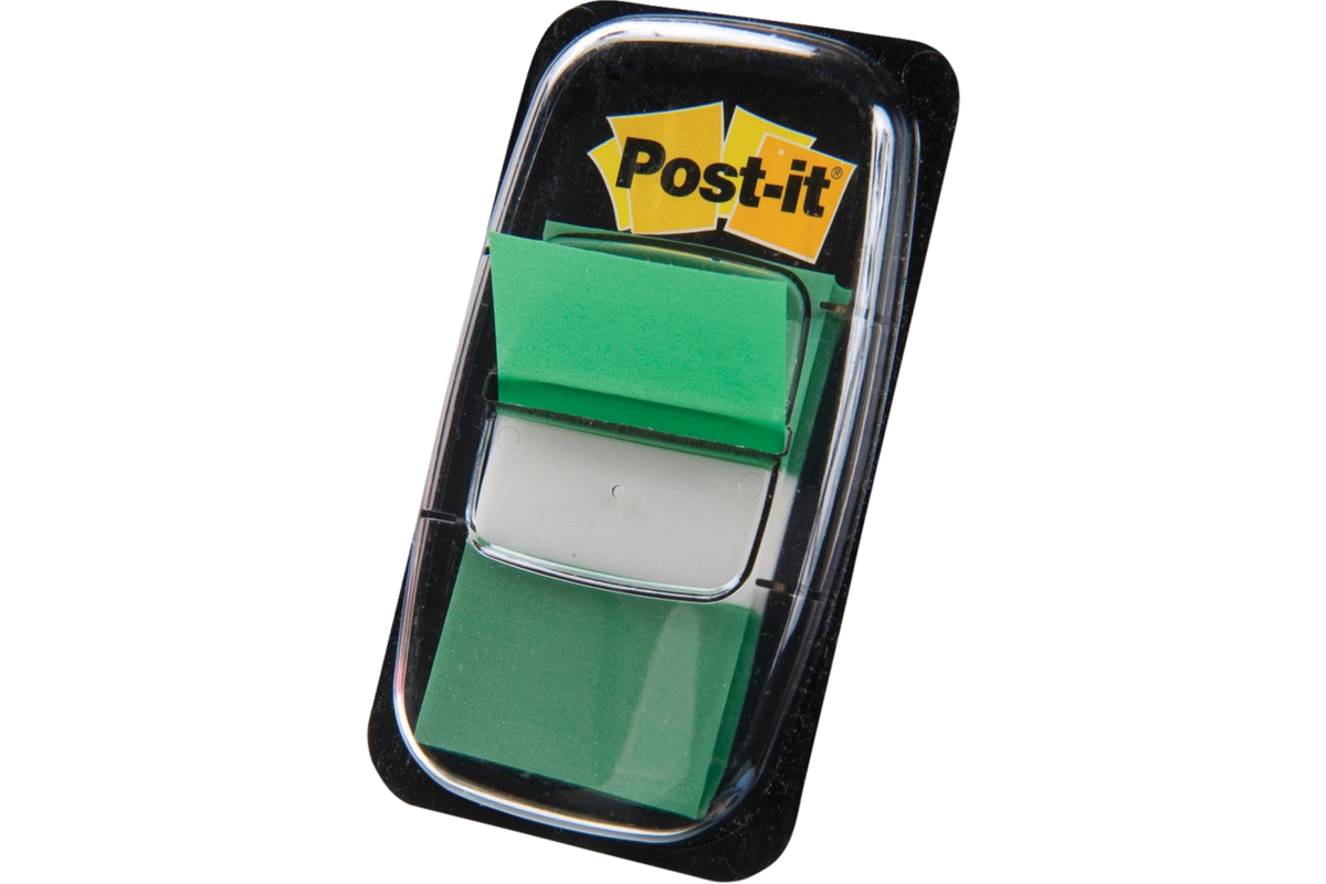 Indextabs tape-flags groen, 50 stuks