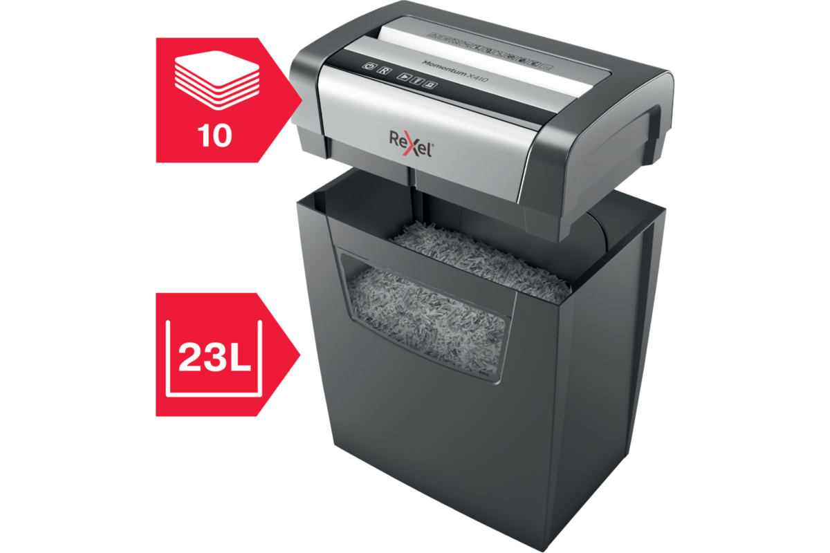 Papiervernietiger Rexel Momentum X410