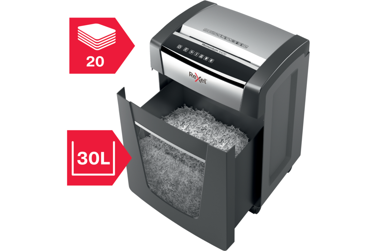 Papiervernietiger Rexel Momentum X420
