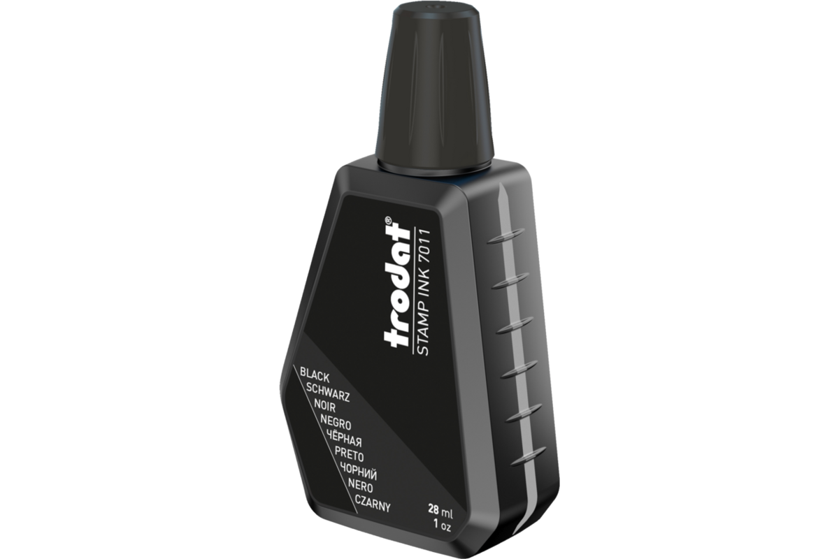 Stempelinkt navulling zwart, 28 ml