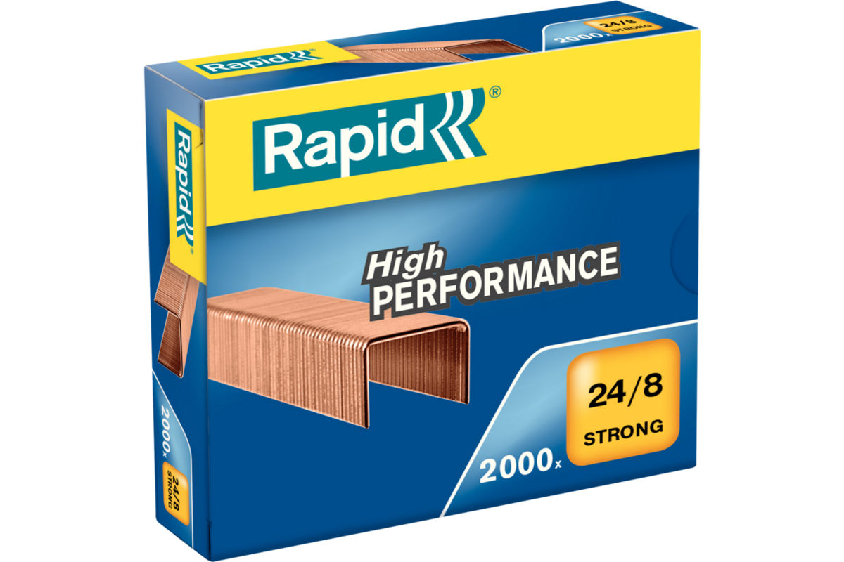 Nietjes 24/8 Rapid strong, 2000 stuks